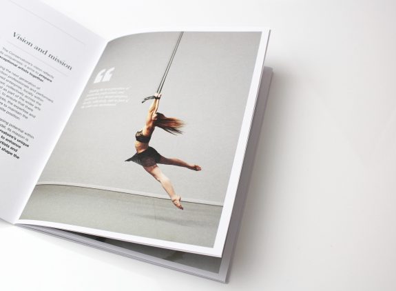 Conservatoire for Dance & Drama | Brochure design