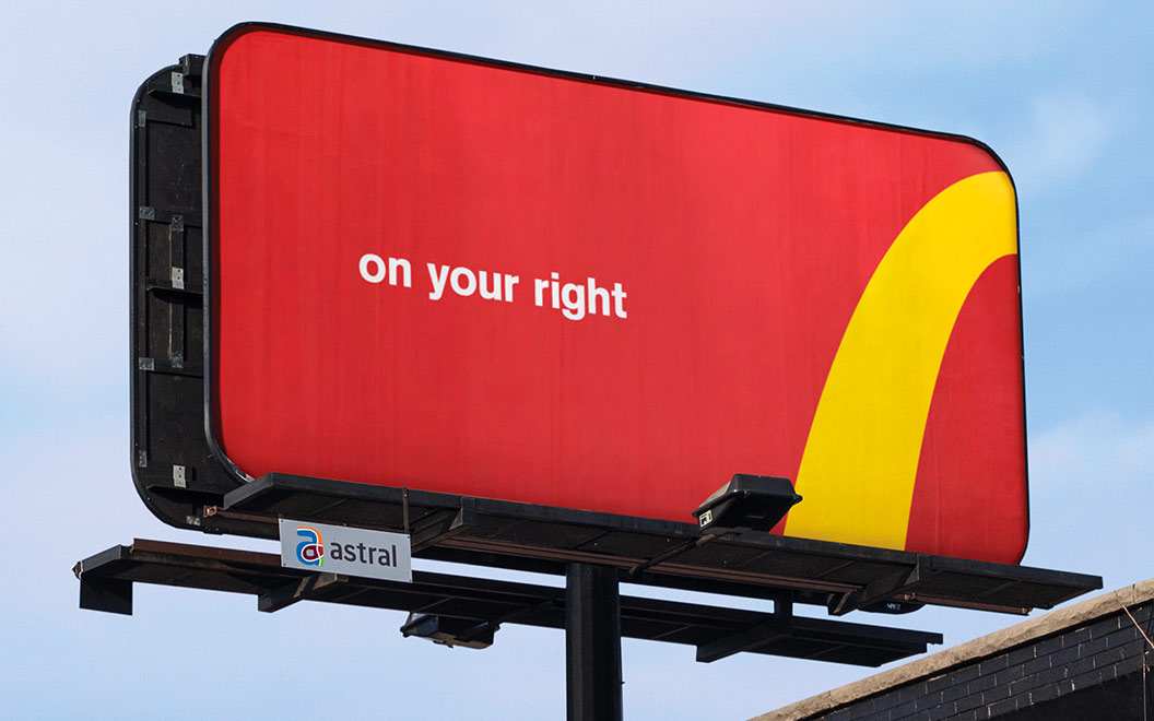 McDonald’s advertising by Guy Moore