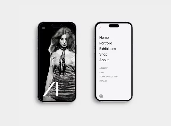 Zoë Law | London photographer web design & development